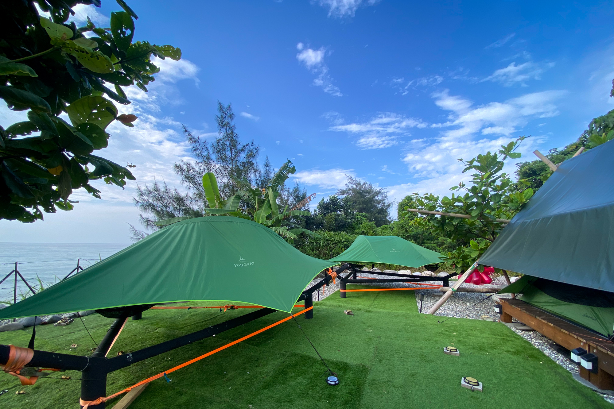 Where is the campsite located? Where is the campsite located?